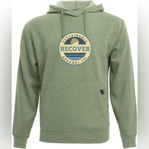 Recover unisex recycled polyester sweatshirt green‎ size large NWT in packaging